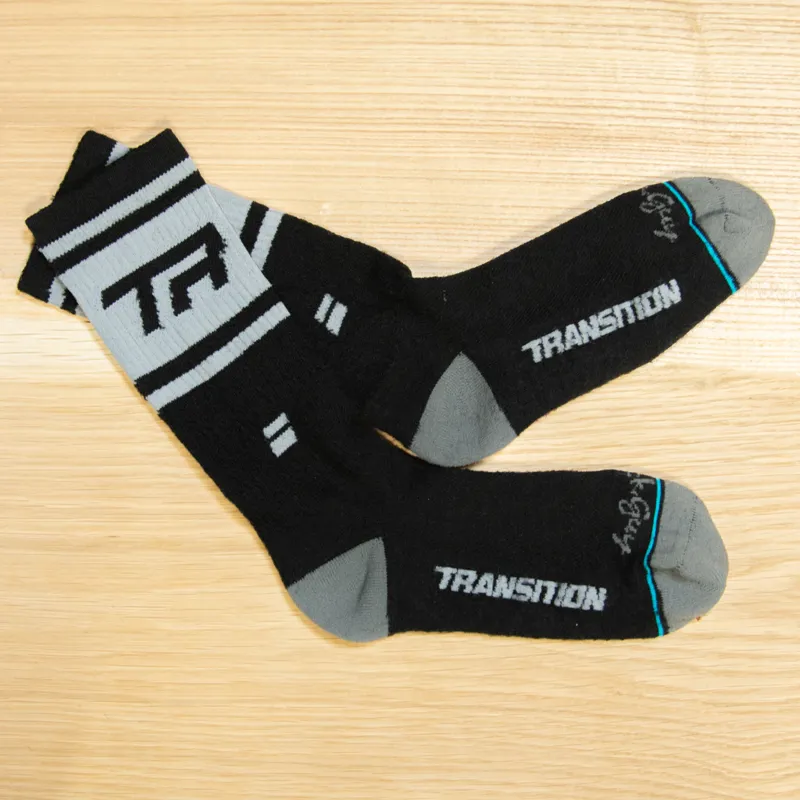 Genuine Transition TBC Classic Wool Socks in Grey One Size-1