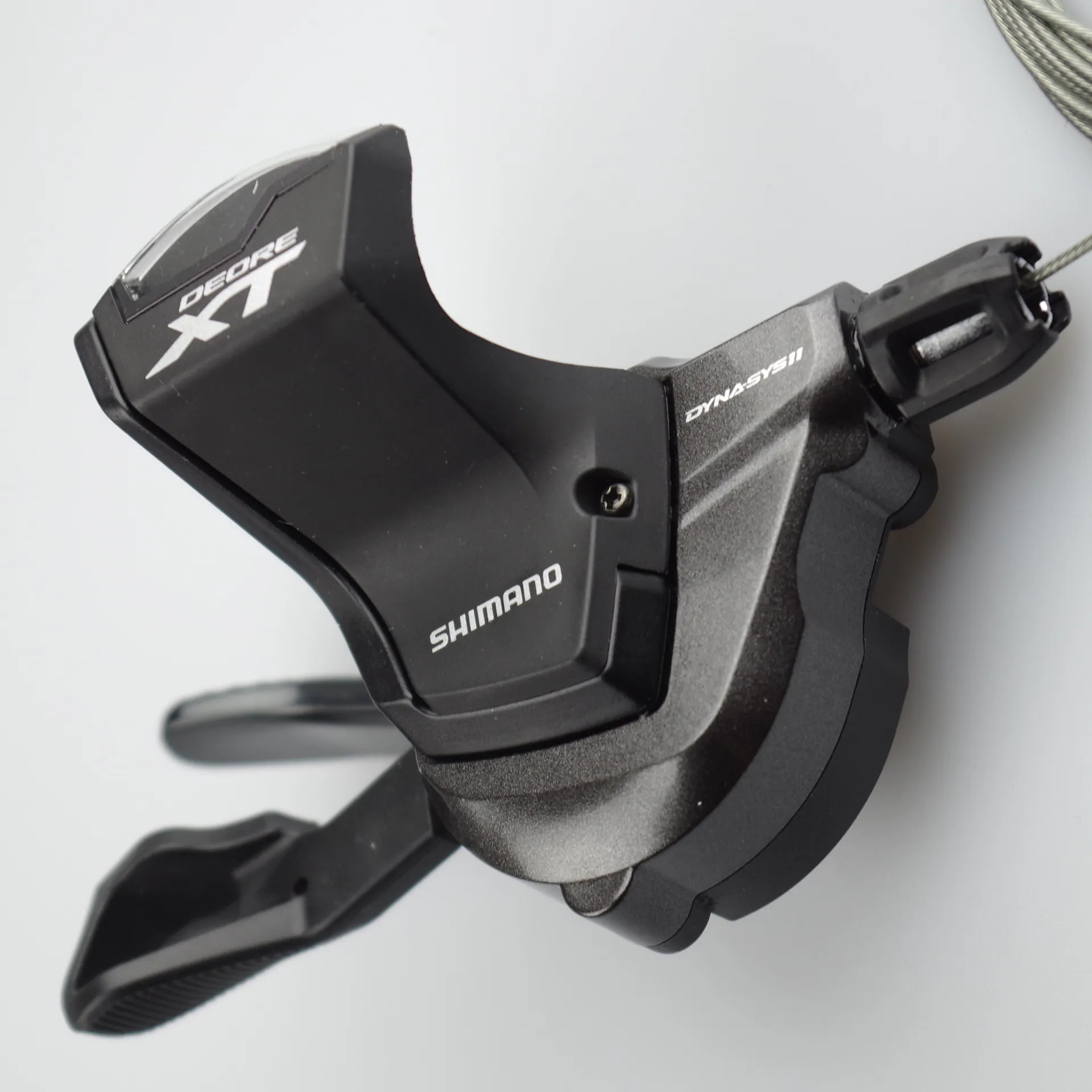 Comando Cambio XT Deore Sinistro Shimano 2-3 Velocita Con Cavo SL-M8000 Black 3S