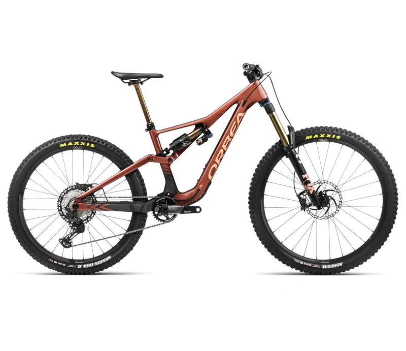 Orbea Rallon M-Team Mountain Bike In Mars Red/Black-1