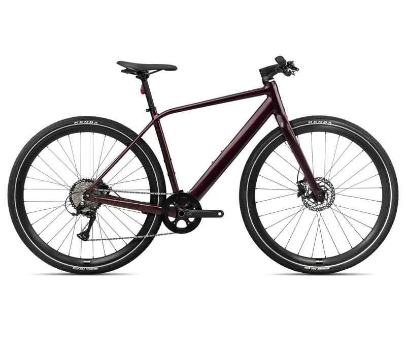 Orbea Vibe H30 In Metallic Burgundy Red-1