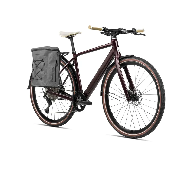 Orbea Vibe H30 In Metallic Burgundy Red-2