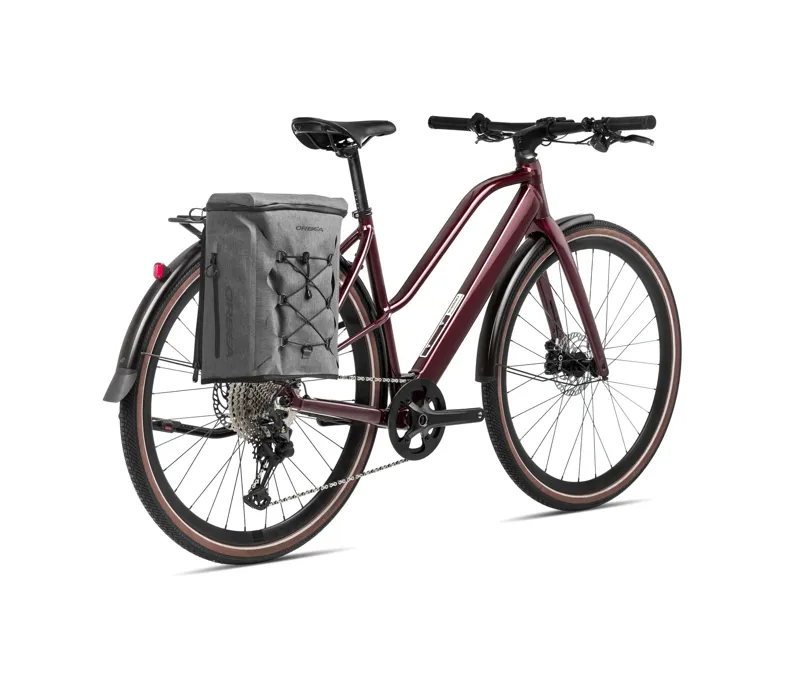 Orbea Vibe Mid H30 In Metallic Burgundy Red-1