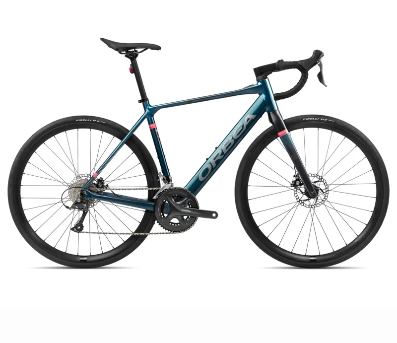 Orbea Gain D50 Electric Road Bike in Borealis Blue/Black