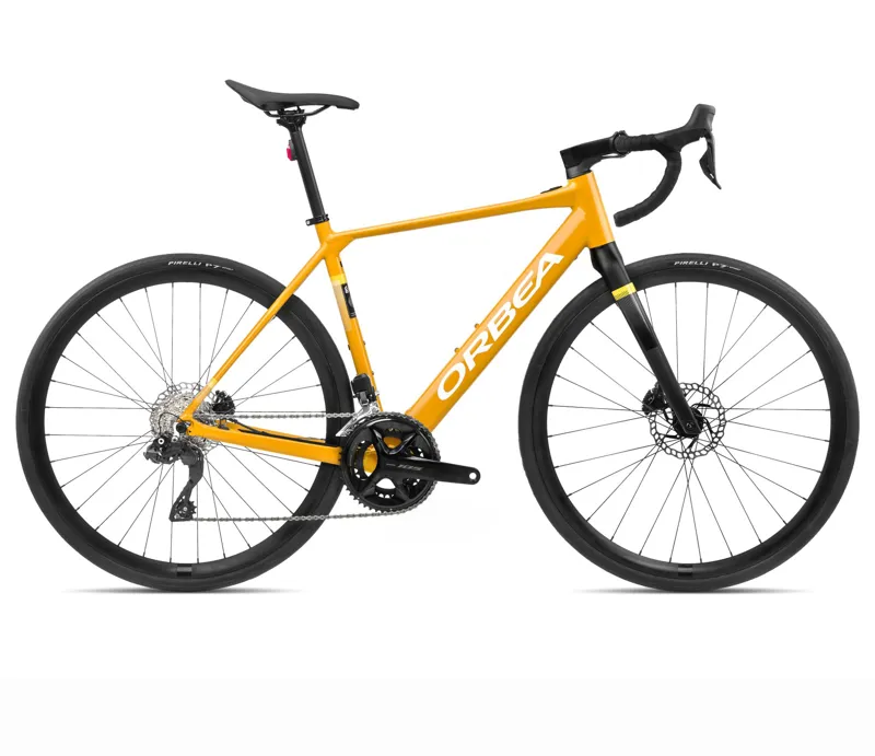 Orbea Gain D30i Electric Road Bike in Mango-2