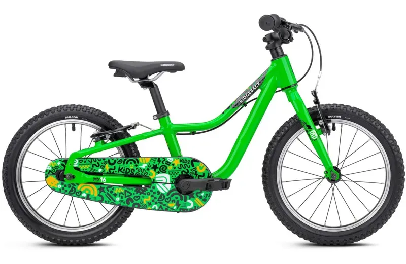 2027 Ridgeback MX16 Kids Bike in Go Go Green