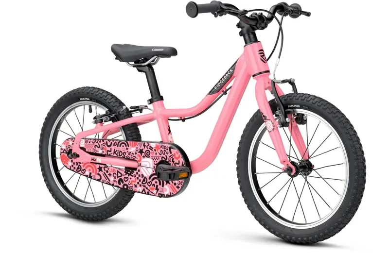 2027 Ridgeback MX16 Kids Bike in Polly Pink-1