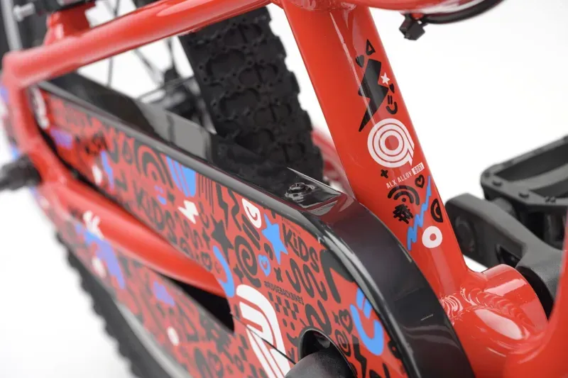 2027 Ridgeback MX16 Kids Bike in Racer Red-4