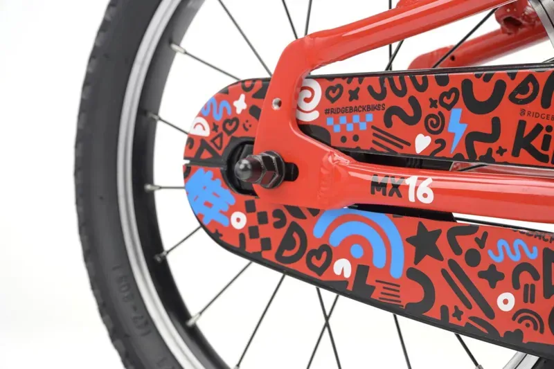 2027 Ridgeback MX16 Kids Bike in Racer Red-6