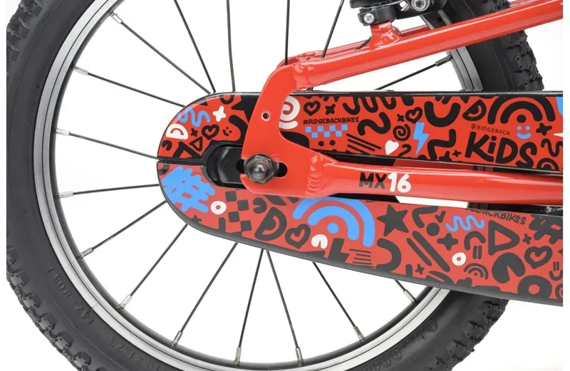 2027 Ridgeback MX16 Kids Bike in Racer Red-9