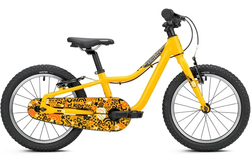 2027 Ridgeback MX16 Kids Bike in Yeehaw Yellow