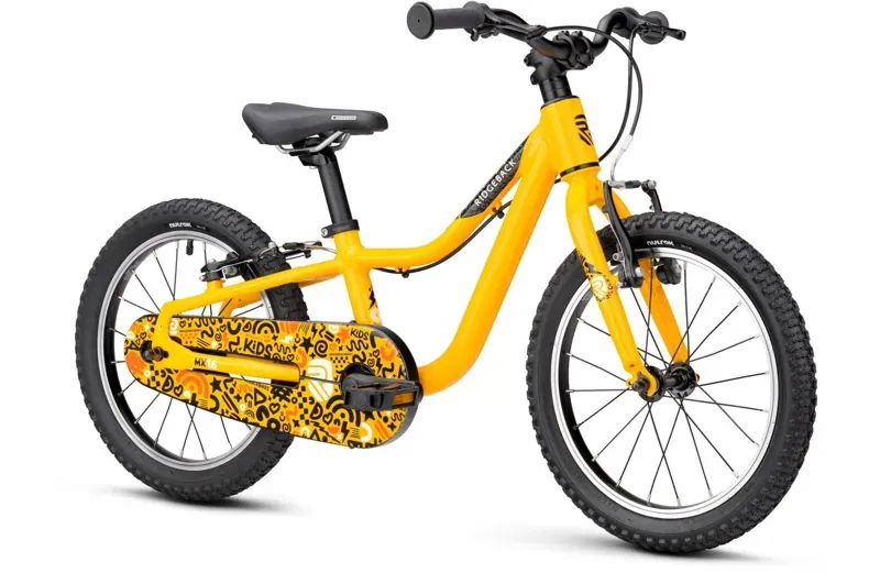 2027 Ridgeback MX16 Kids Bike in Yeehaw Yellow-1