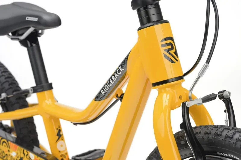 2027 Ridgeback MX16 Kids Bike in Yeehaw Yellow-2