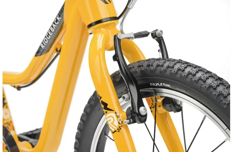 2027 Ridgeback MX16 Kids Bike in Yeehaw Yellow-3