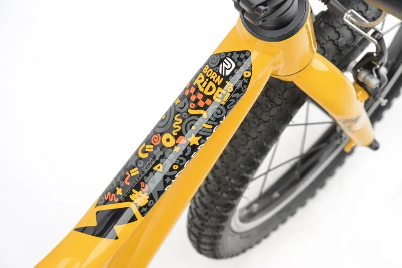 2027 Ridgeback MX16 Kids Bike in Yeehaw Yellow-9