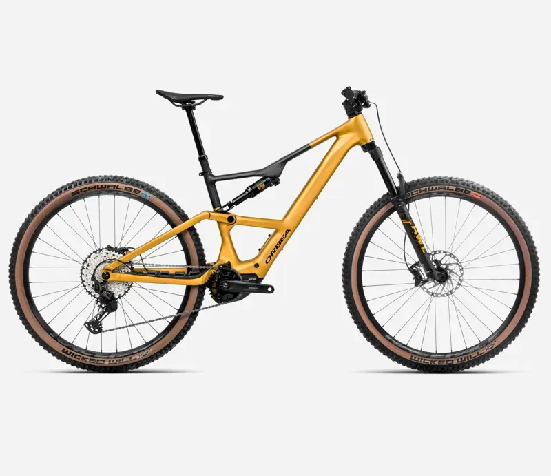 Orbea Rise Sl H20 Mountain Bike In Bumblebee Yellow-Black Matt