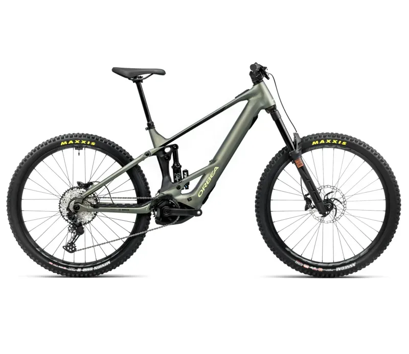 Orbea Wild H20 Electric Mountain Bike Spaceship Green-Black Matt