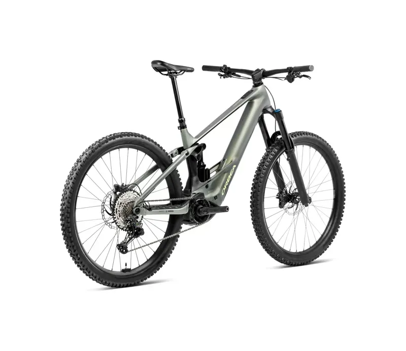 Orbea Wild H20 Electric Mountain Bike Spaceship Green-Black Matt-2