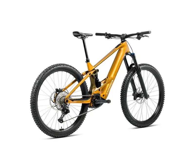 Orbea Wild H20 Electric Mountain Bike Yellow Olive Green-2