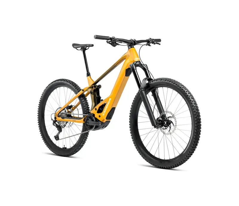 Orbea Wild H20 Electric Mountain Bike Yellow Olive Green-1