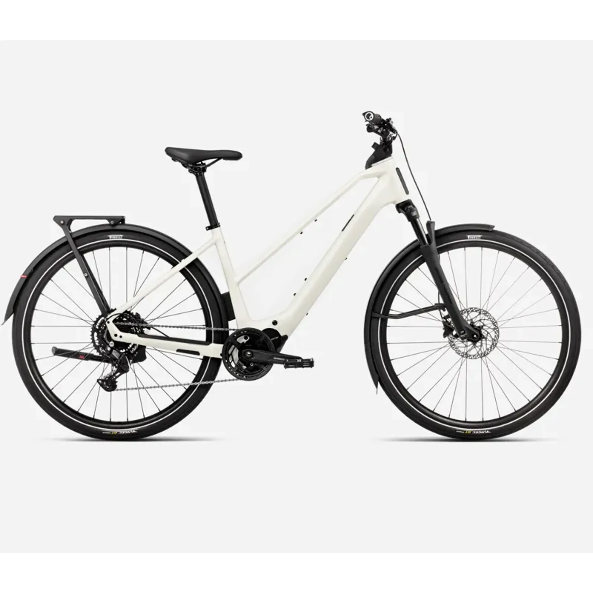 Orbea Kemen Tour 30 Mid E-Road Bike In Ivory White Gloss