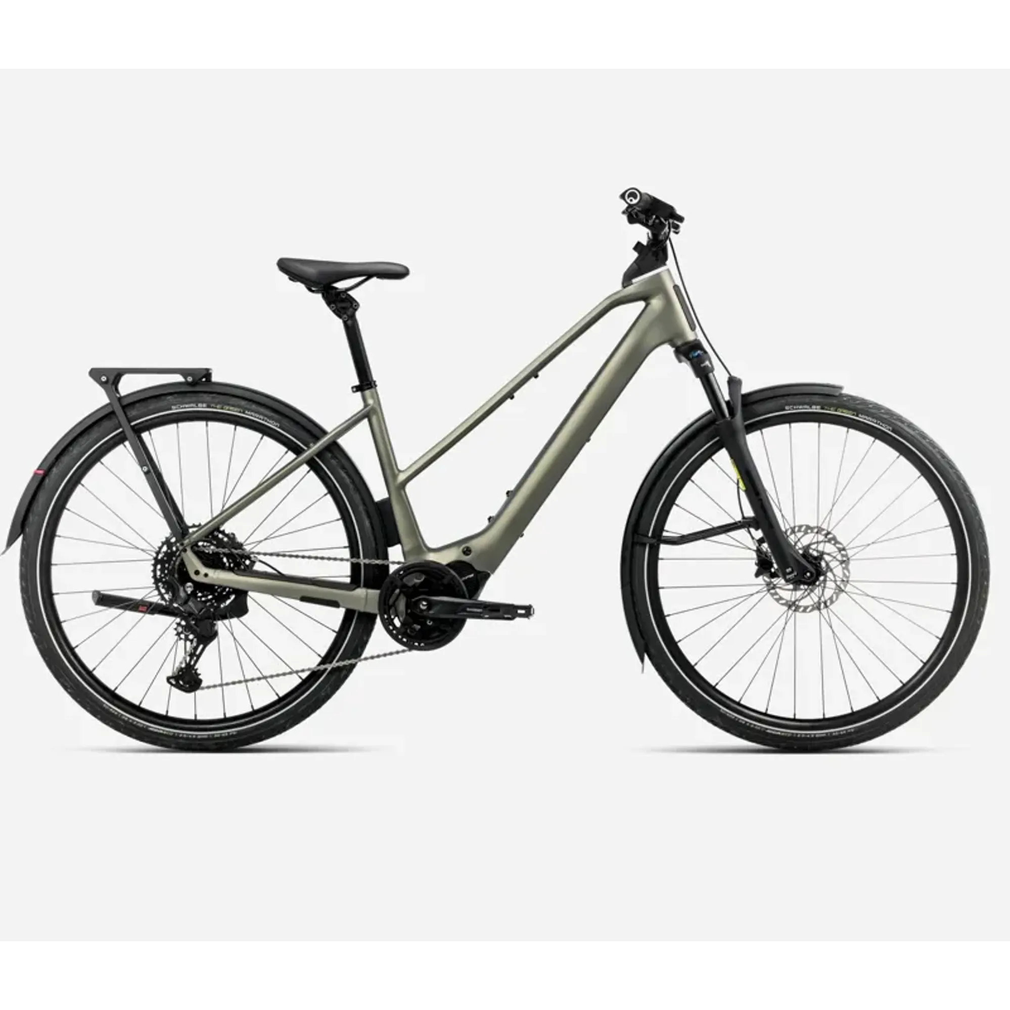 Orbea Kemen Tour 20 Mid E-Road Bike In Spaceship Green Matt