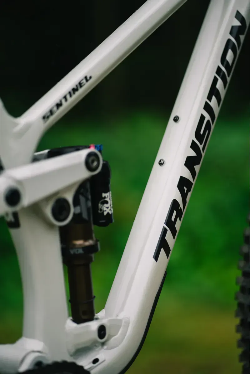 Transition Sentinel Alloy MTB Complete Bike In White-1