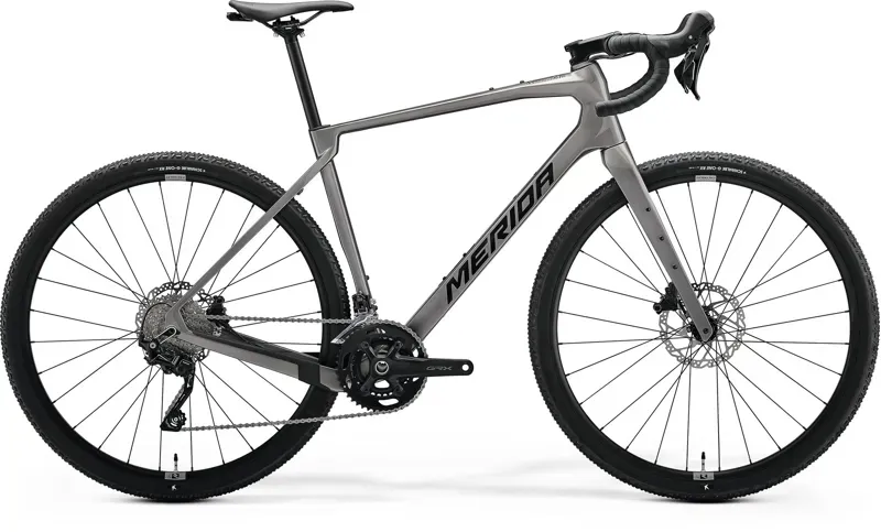 2027 Merida Silex 4000 Gravel Bike - Grey/Black