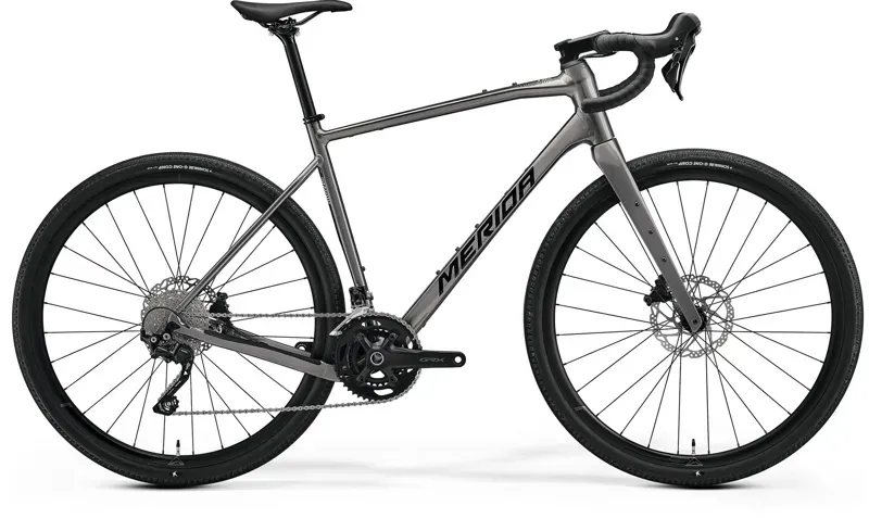 2027 Merida Silex 400 Gravel Bike - Grey/Black