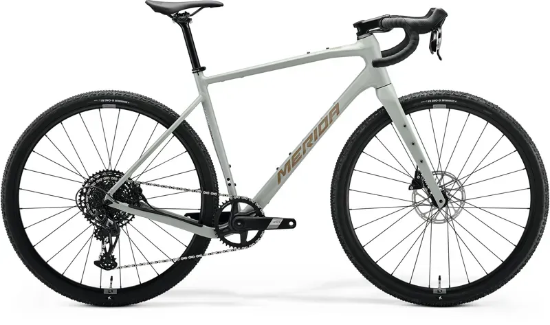 2027 Merida Silex 500 Gravel Bike - Moss Grey/River Clay