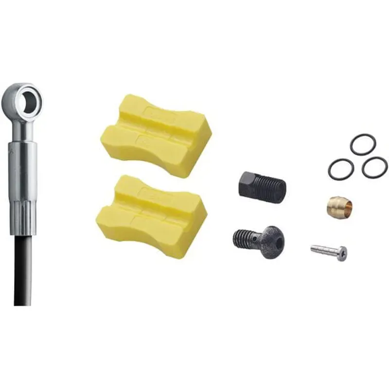 D/BRAKE BH90 Hose Str/BanjCnct 2000 RR Black rear