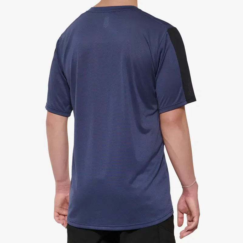 100% Ridecamp Short Sleeve Jersey in Indigo-1
