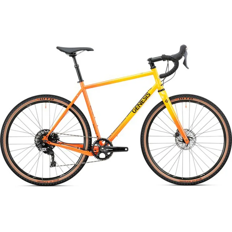 2020 Genesis Fugio 30 Gravel Bike in Orange