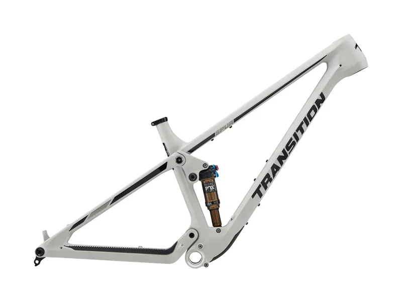 Transition Spur Carbon MTB Frame Set Hazy Grey