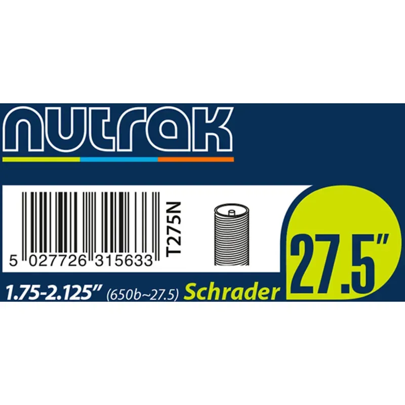 Inner Tube 27.5x1.75-2.1 Schrader Valve