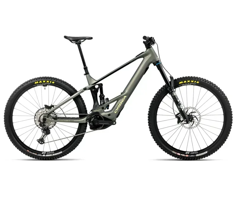 2026 Orbea Wild H10 E-MTB Spaceship Green-Black Matt