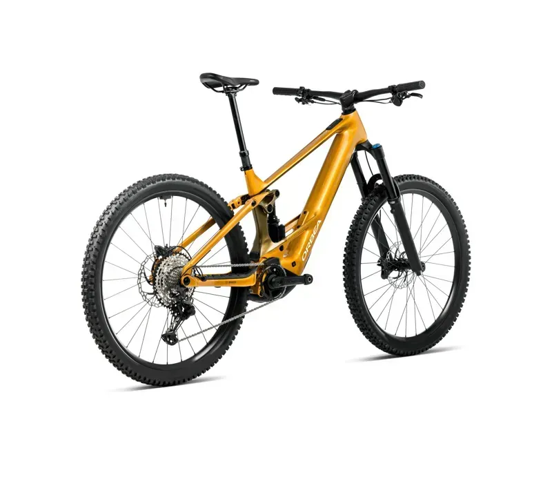 2026 Orbea Wild H10 E-MTB Bumblebee Yellow/Metallic Olive Green Gloss-2