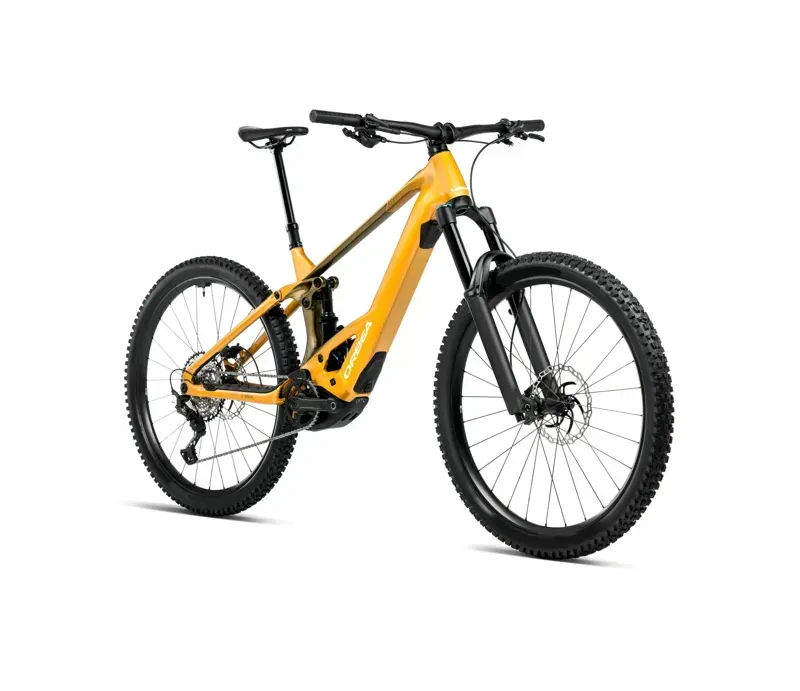 2026 Orbea Wild H10 E-MTB Bumblebee Yellow/Metallic Olive Green Gloss-1
