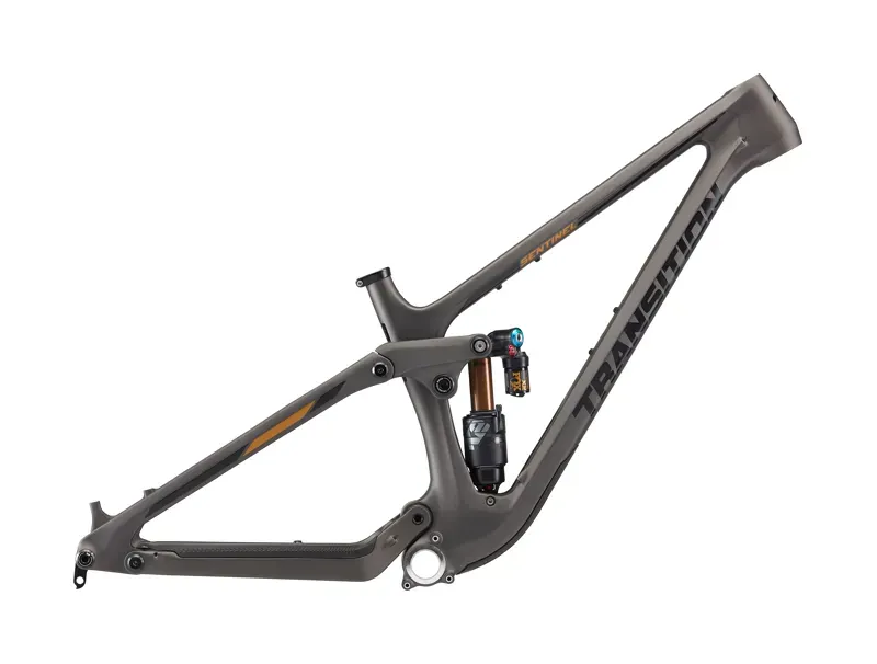 Transition Sentinel Carbon MTB Frame Set in Black Powder