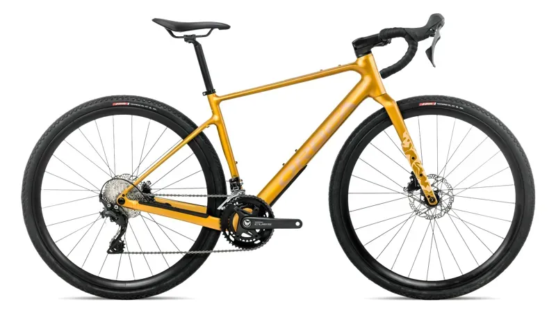 2027 Orbea Terra H40 Gravel Bike - Bumblebee Yellow/Brown