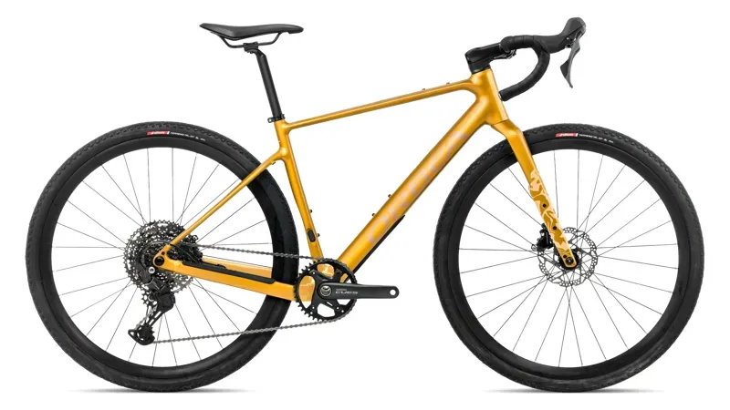 2027 Orbea Terra H40 1X Gravel Bike - Bumblebee Yellow/Brown