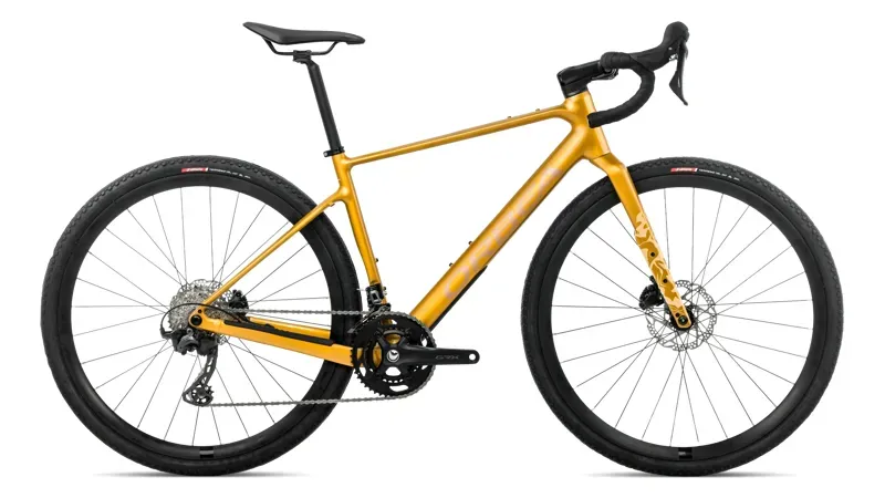 2027 Orbea Terra H30 Gravel Bike - Bumblebee Yellow/Brown
