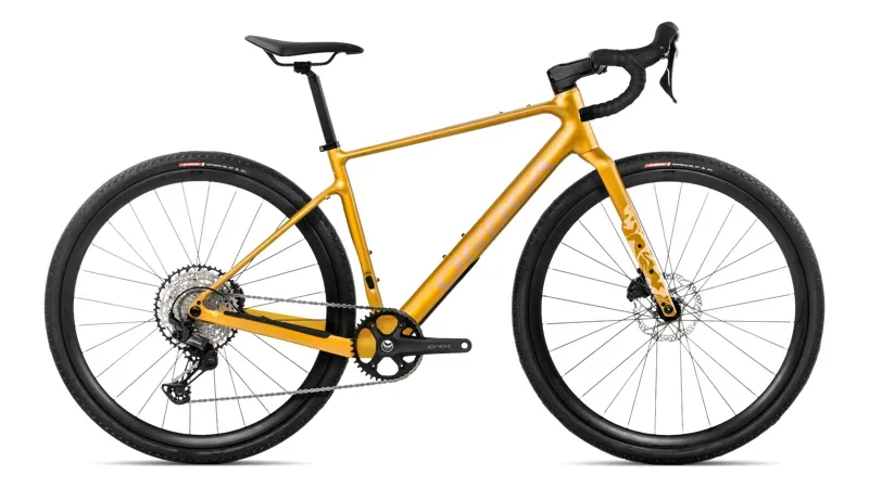 2027 Orbea Terra H30 1X Gravel Bike - Bumblebee Yellow/Brown
