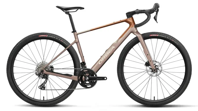 2027 Orbea Terra M30 Team Gravel Bike - Nickel Matt/Cinamon Matt