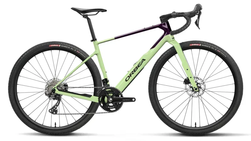 2027 Orbea Terra M30 Team Gravel Bike - Acid Gum/Fantasy Purple Carbon View