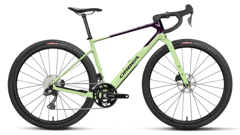 2027 Orbea Terra M20i Team Gravel Bike - Acid Gum/Fantasy Purple Carbon View