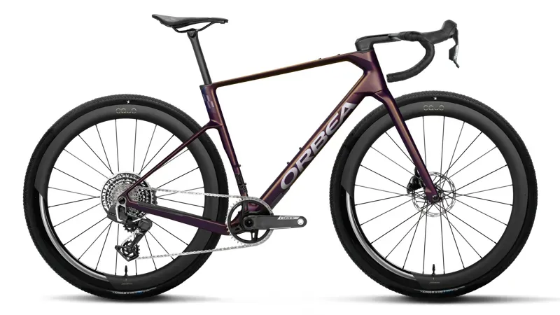 2027 Orbea TERRA RACE M21eLTD 1X Gravel Bike - Sunset Matt