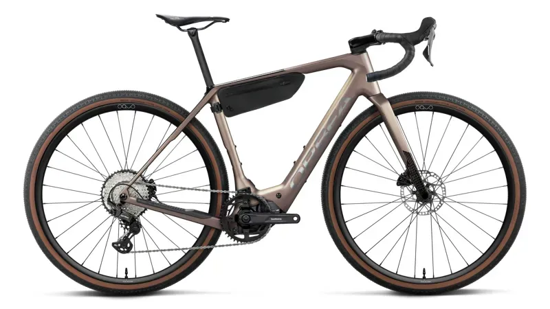 2027 Orbea Denna M30 Electric Gravel Bike - Nickel Matt/Carbon Raw