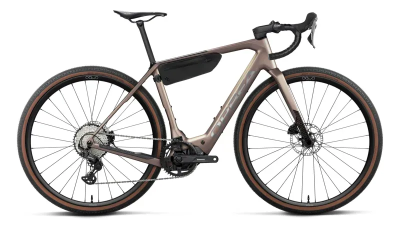 2027 Orbea Denna M20 Electric Gravel Bikes - Nickel Matt/Carbon Raw