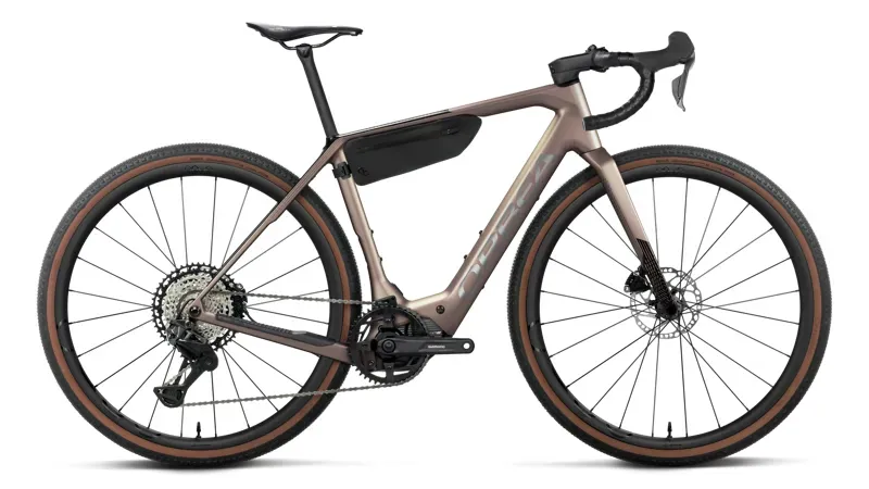2027 Orbea Denna M20i Electric Gravel Bike - Nickel Matt/Carbon Raw
