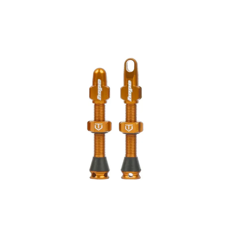 Tubeless Valve Pair - 40mm - Bronze